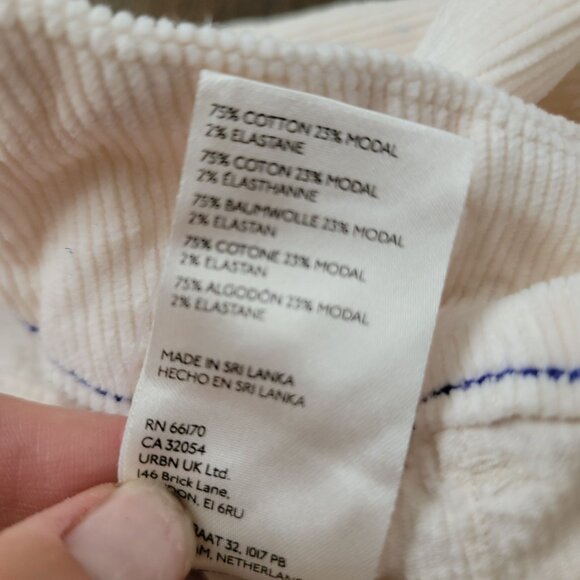 NEW Anthropologie Maeve Colette Cropped Wide Leg Pants Womens 34 Corduroy Chic - Picture 5 of 9